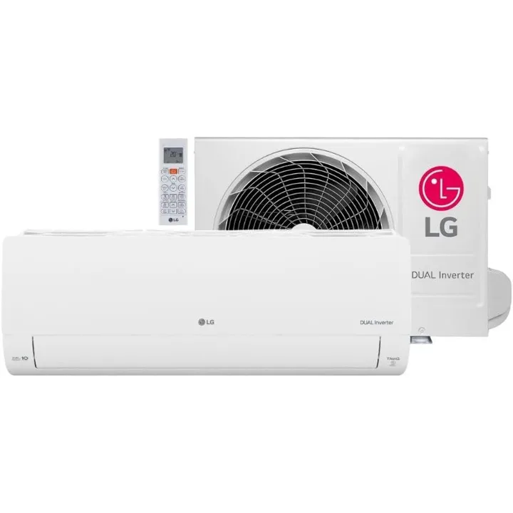 LG DUAL AI Voice 24.000 BTUs Quente e Frio