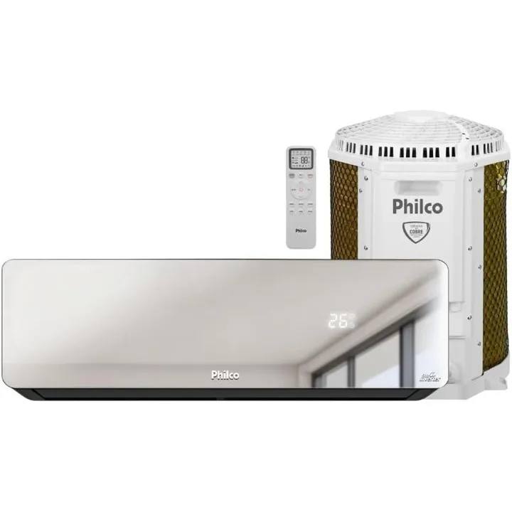 Philco Espelhado 24.000 BTUs Quente e Frio